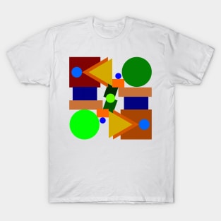 Minimalist geometric gear T-Shirt